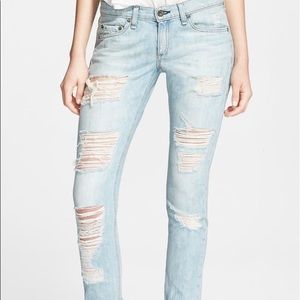 Rag & Bone The Dre Destroyed Jeans